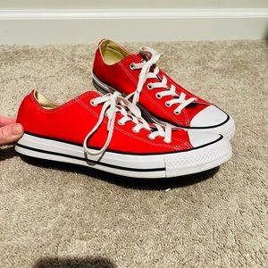 Red converse